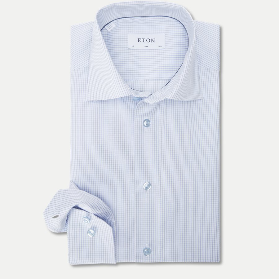 3070 79339 - 3070 Signature Twill Skjorte - Skjorter - L BLÅ - 1